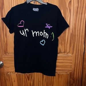 Ur Mom Black Graphic Tee